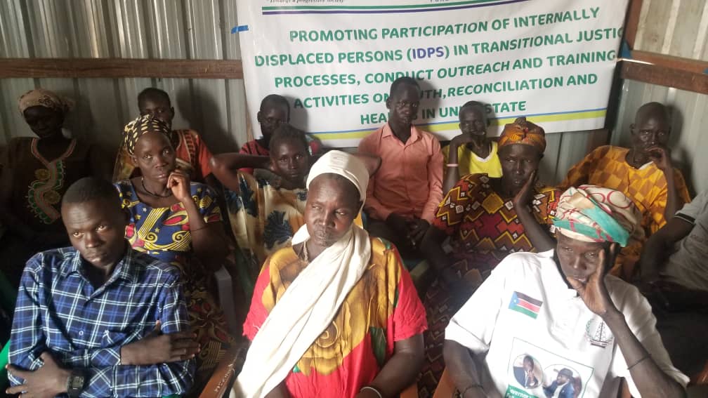 Intrepidsosudan's tweet photo. We conducted a training session today in Bentiu &amp; provided 50 IDPs from various Counties with an opportunity to enrich &amp; share own knowledge &amp; understanding on Transitional Justice, particularly the CTRH. We're gratful for the support @undpsouthsudan @UNPeacebuilding @unmissmedia https://t.co/c6BRd2YKhN