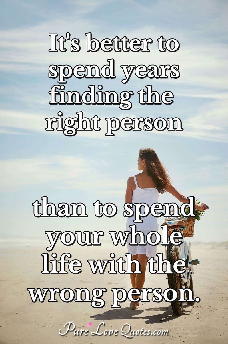 Pure_LoveQuotes's tweet photo. It's better to spend years finding the right person than to spend your whole life with the wrong person. #life #love #quote #quotes #mrright #wronglove https://t.co/brs8MGY5PS https://t.co/MYZAJMpU4v