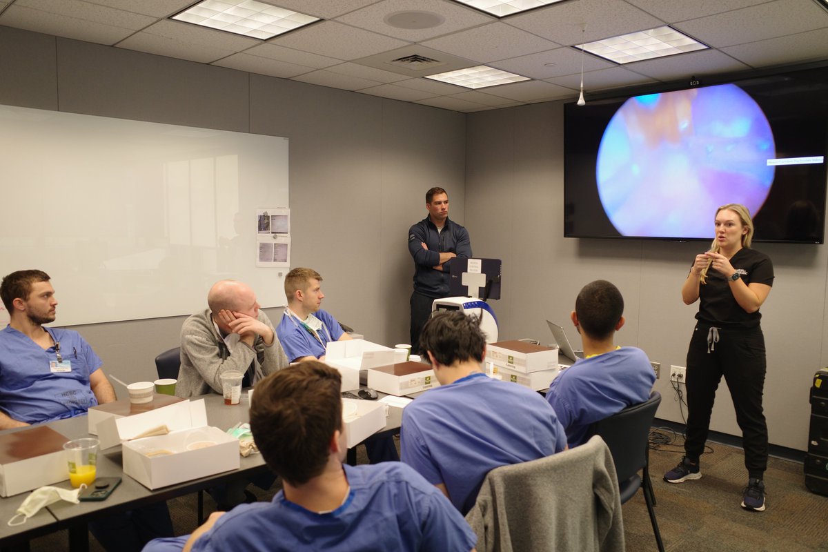 joeclarkmd's tweet photo. Much gratitude to Cassie Wozniak and Jon Winter of @bostonsci @bsc_urology for bringing in the #GreenLightPVP and #rezum simulators this AM for our residents @PSH_Urology - great teaching and virtual hands-on opportunity! https://t.co/JQAlG667Jr