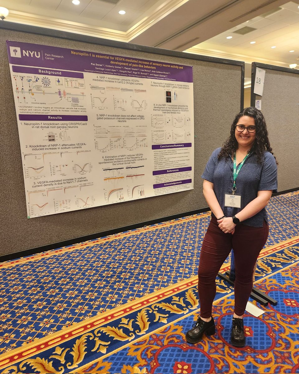 PazDurn's tweet image. Never stop learning #USASP #NYU #pain #science #ionchannels