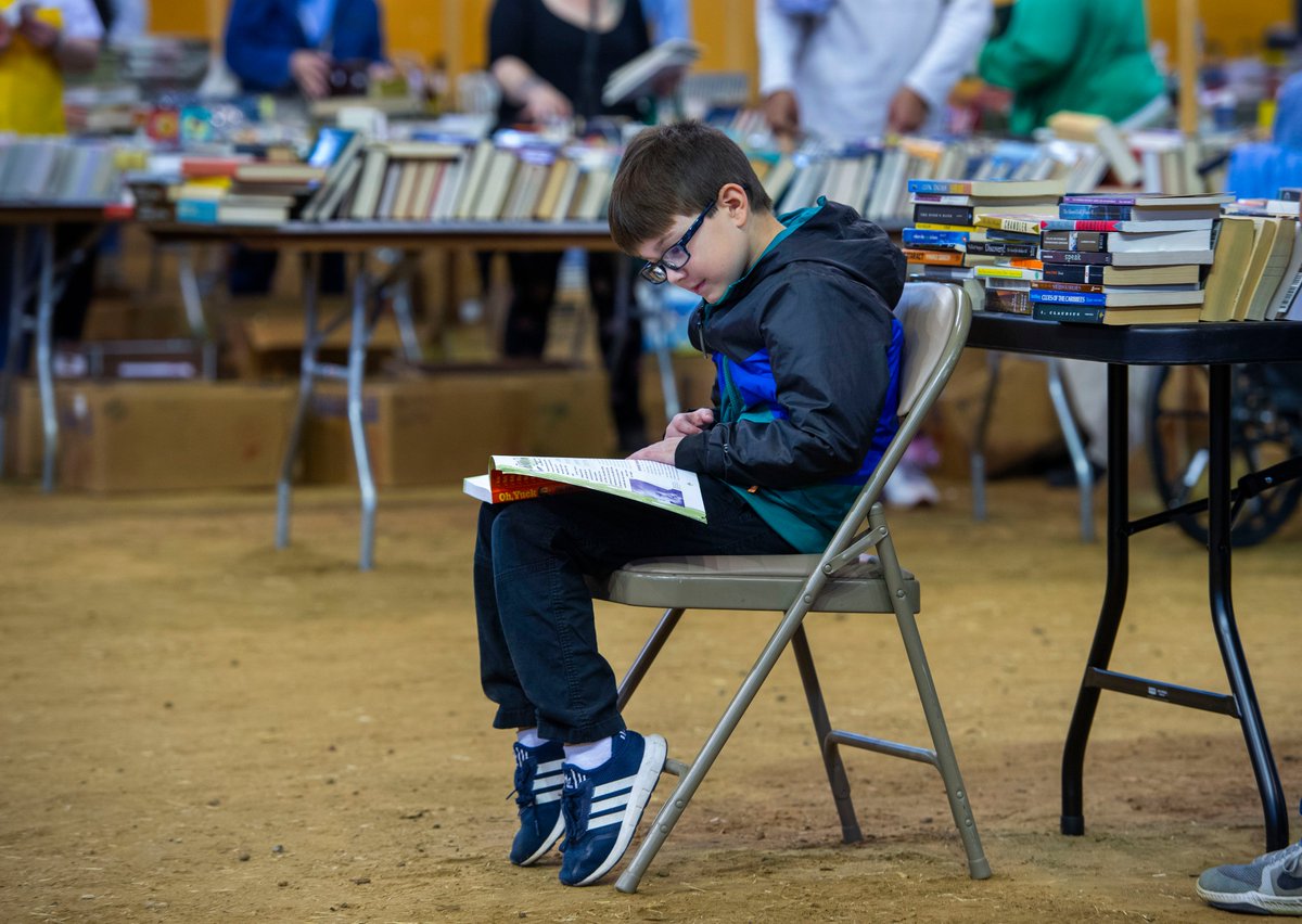 Advocate photos: Friends of the LSU Libraries Annual Book Bazaar kicks off four-day run, Thursday, April 13, 2023, with thousands of books for sale. <a href="/theadvocatebr/">The Advocate</a> <a href="/lsulibraries/">LSU Libraries</a> theadvocate.com/baton_rouge/mu…