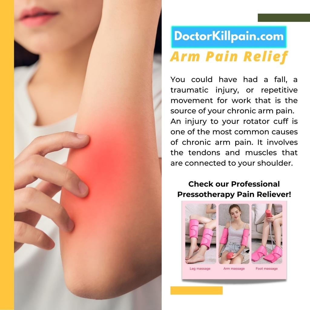 DrKillPain's tweet photo. Chronic arm pain is not a joke. Inform yourself and check out our professional solutions for the problem!
-
-
-
https://t.co/GpDaR288X1
-
-
-
#ArmPain #PainRelief #PainReliever #ChronicPain #Pain #PainAwareness #Pressotherapy

#DoctorKILLpain https://t.co/zJa0Hc8QFw