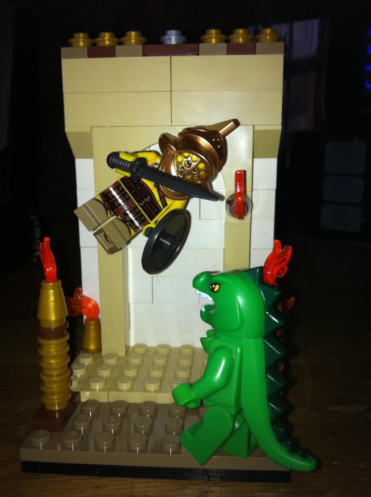 #ThrowbackThursday 
Built this when I made the realisation that now I could buy LEGO as an adult after my dark ages so started collecting again!
So many ideas &amp; hardly any parts, flash forward I have too many parts &amp; not enough time! Was almost 13 years ago my how times change 😜