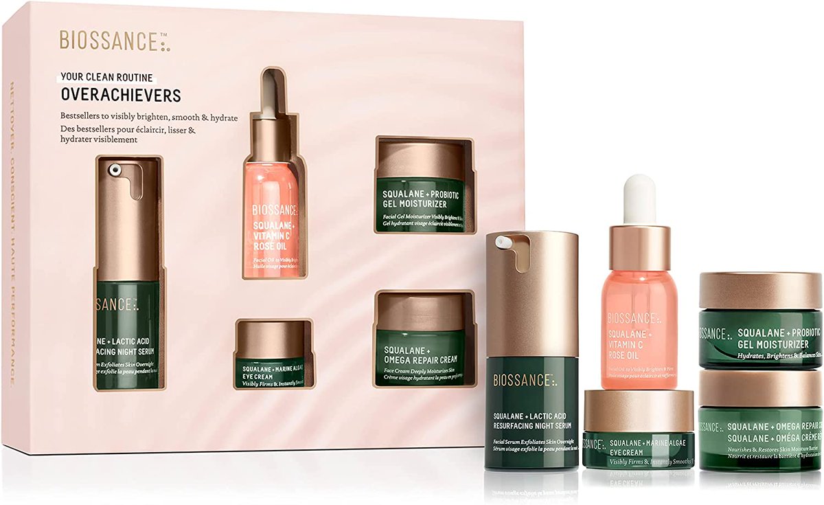 EliteViser's tweet image. #Biossance Overachievers Set. Squalane + Lactic Acid Resurfacing Night Serum Bundle with Travel Size Best Sellers to Hydrate, Exfoliate and Smooth Fine Lines (5 items)
#EliteViser
Follow this link :👉eliteviser.com/best-sellers/b…