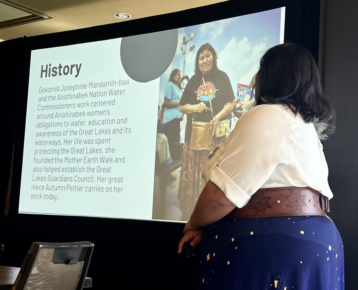 rivermeredith's tweet photo. It was an honour to present Biinaagami to #GreatLakes Guardian Council. Warmly hosted by @ONenvironment & @AnishNation. Awesome to have youth at the table. Loved dialogue about Great Lakes Bill of Rights. #RightsForWater #sharedresponsibilty #WaterIsLife @CanGeo @swimdrinkfish https://t.co/fJUUowyiio