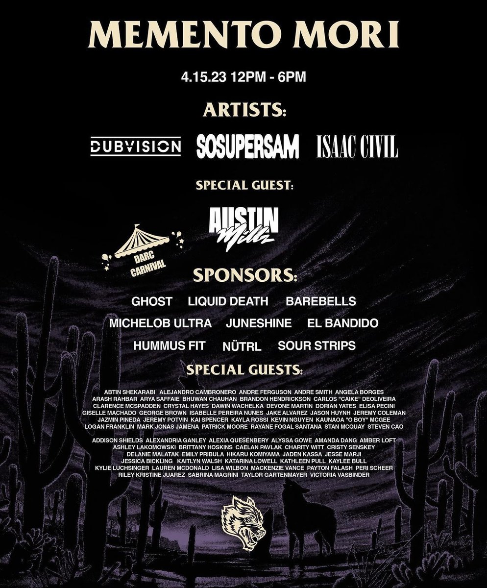 SEE YOU GUYS IN THE DESERT. #MEMENTOMORI #DARCSPORT