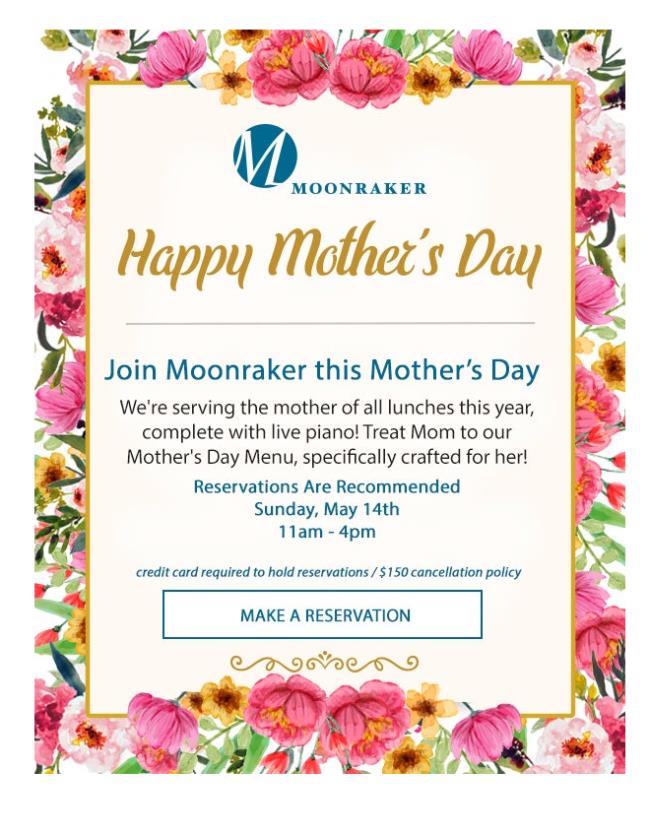 A menu made for Mom....??