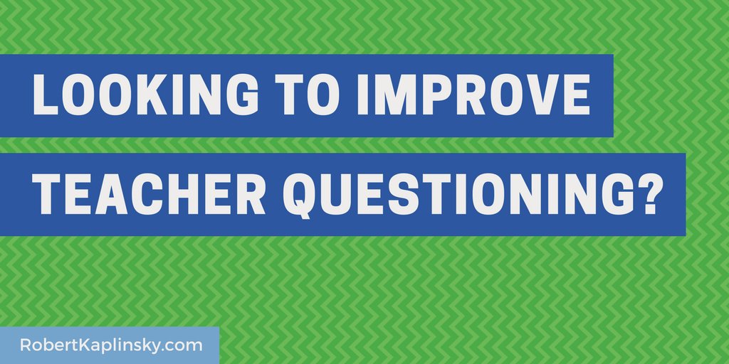 If you provide professional development to educators and want to help them improve at asking questions that get kids explaining their reasoning, then check out this free PD tool you can use with your colleagues. robertkaplinsky.com/questioning-sk…