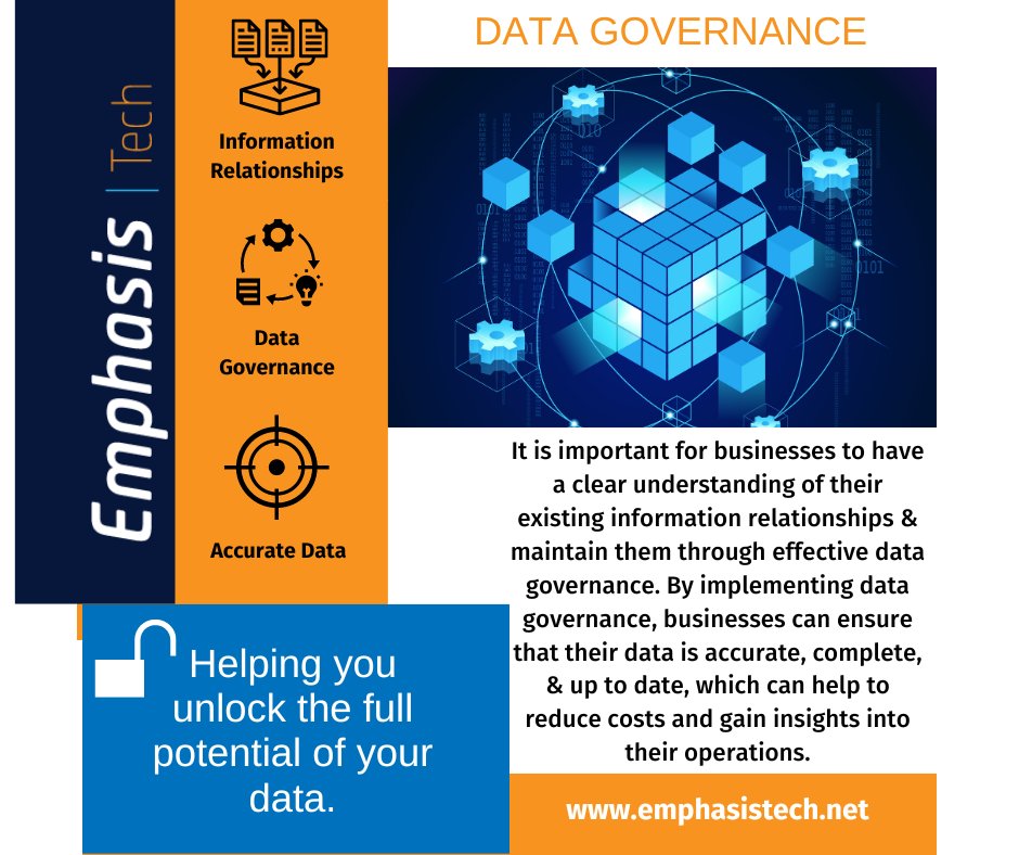#datagovernance #accuratedata #informationrelationship #emphasistech #itsallaboutthedata