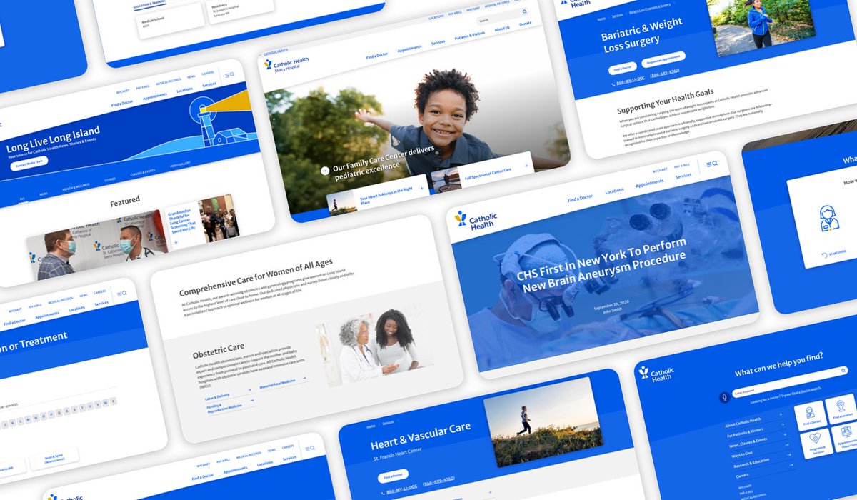 Love the amazing new system-wide website redesign for Catholic Health of NY from the creative minds at <a href="/primacy/">Primacy</a>! 🙌🏻👊🏻🎉

theprimacy.com/agency-work/ca…

#hcmktg #digitalexperience #brandinnovation