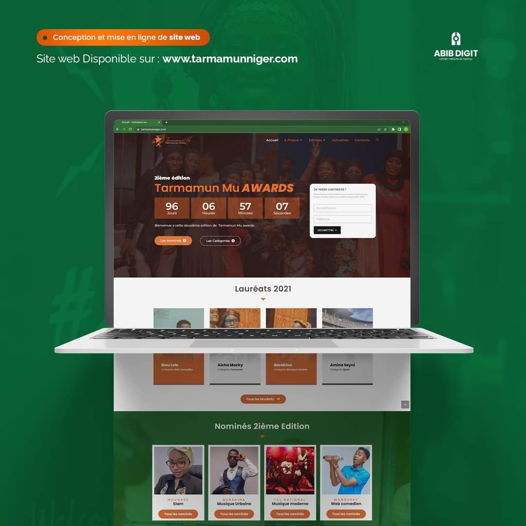 tarmamun's tweet photo. Nous avons le plaisir de vous présenter le  site internet de votre événement https://t.co/3t9I3cQnEi  
Visitez là pour être au parfum sur l'organisation, la date du prochain tarmamun mu.
Ce site nous à été  offert par notre partenaire #Abibdigit. https://t.co/xXbzqH6IG2