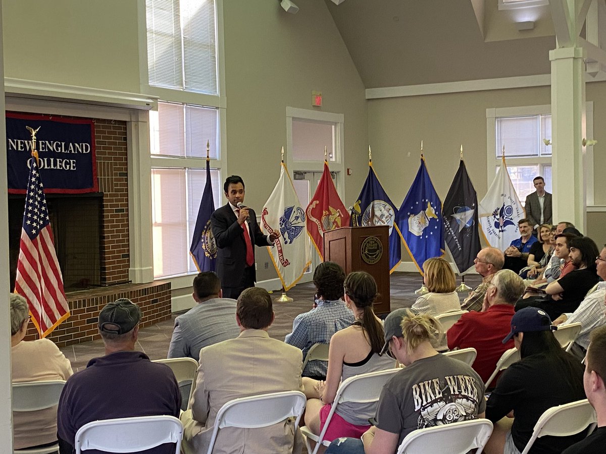 NEC Politics Department (@necpolitics) on Twitter photo Thank you to <a href="/VivekGRamaswamy/">Vivek Ramaswamy</a> for bringing your campaign to <a href="/NewEngCollege/">New England College</a> & <a href="/NECCivic/">NEC Center for Civic Engagement</a>! #FITN #NHPolitics Thank you to <a href="/VivekGRamaswamy/">Vivek Ramaswamy</a> for bringing your campaign to <a href="/NewEngCollege/">New England College</a> & <a href="/NECCivic/">NEC Center for Civic Engagement</a>! #FITN #NHPolitics