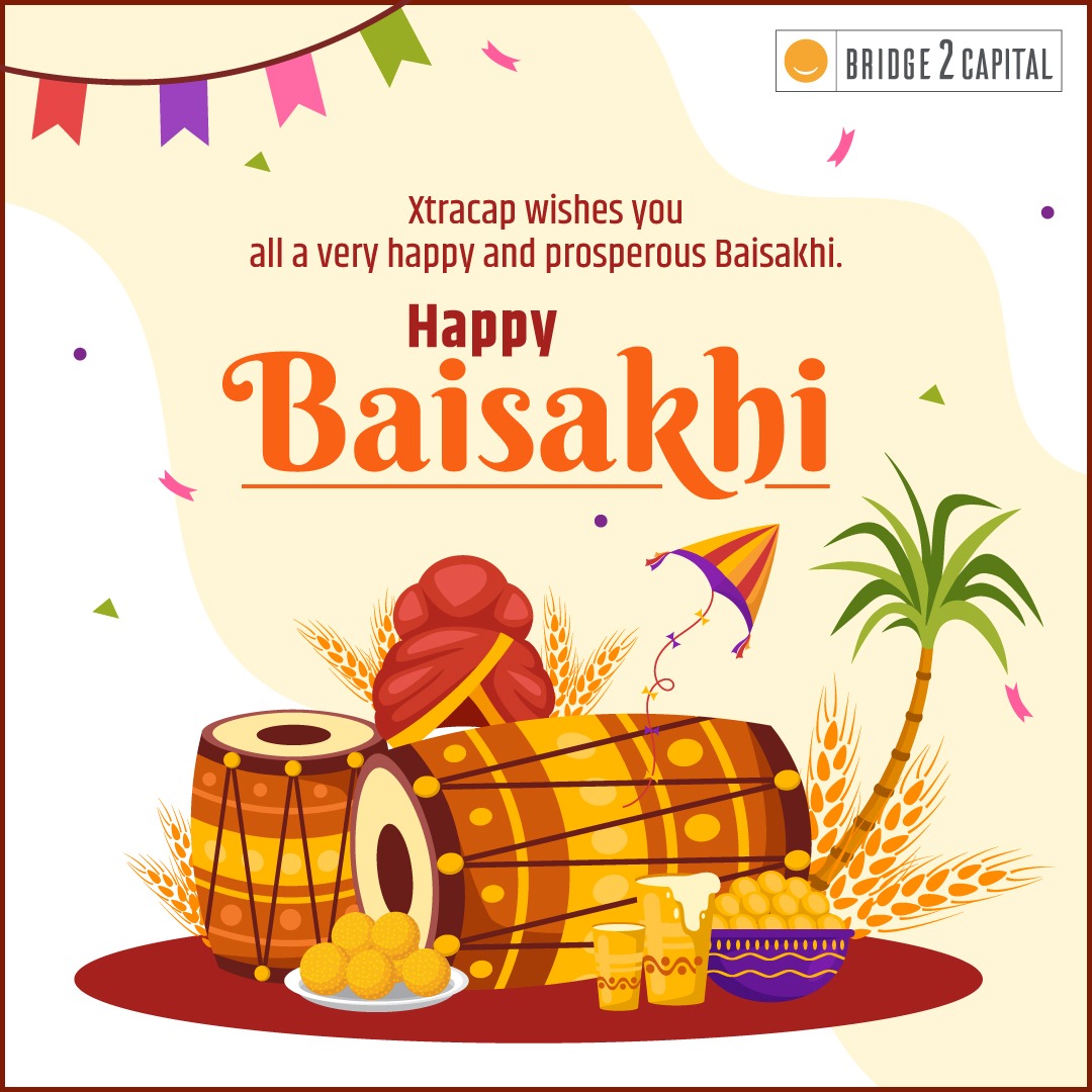 bridge2capital's tweet image. On this joyous occasion of Baisakhi, let's celebrate the harvest season and the prosperity it brings. 

Happy Baisakhi!

#Xtracap #XtracapNeo #SecureFinancing #WorkingCapital #GrowYourBusiness #Business #Baisakhi #Prosper