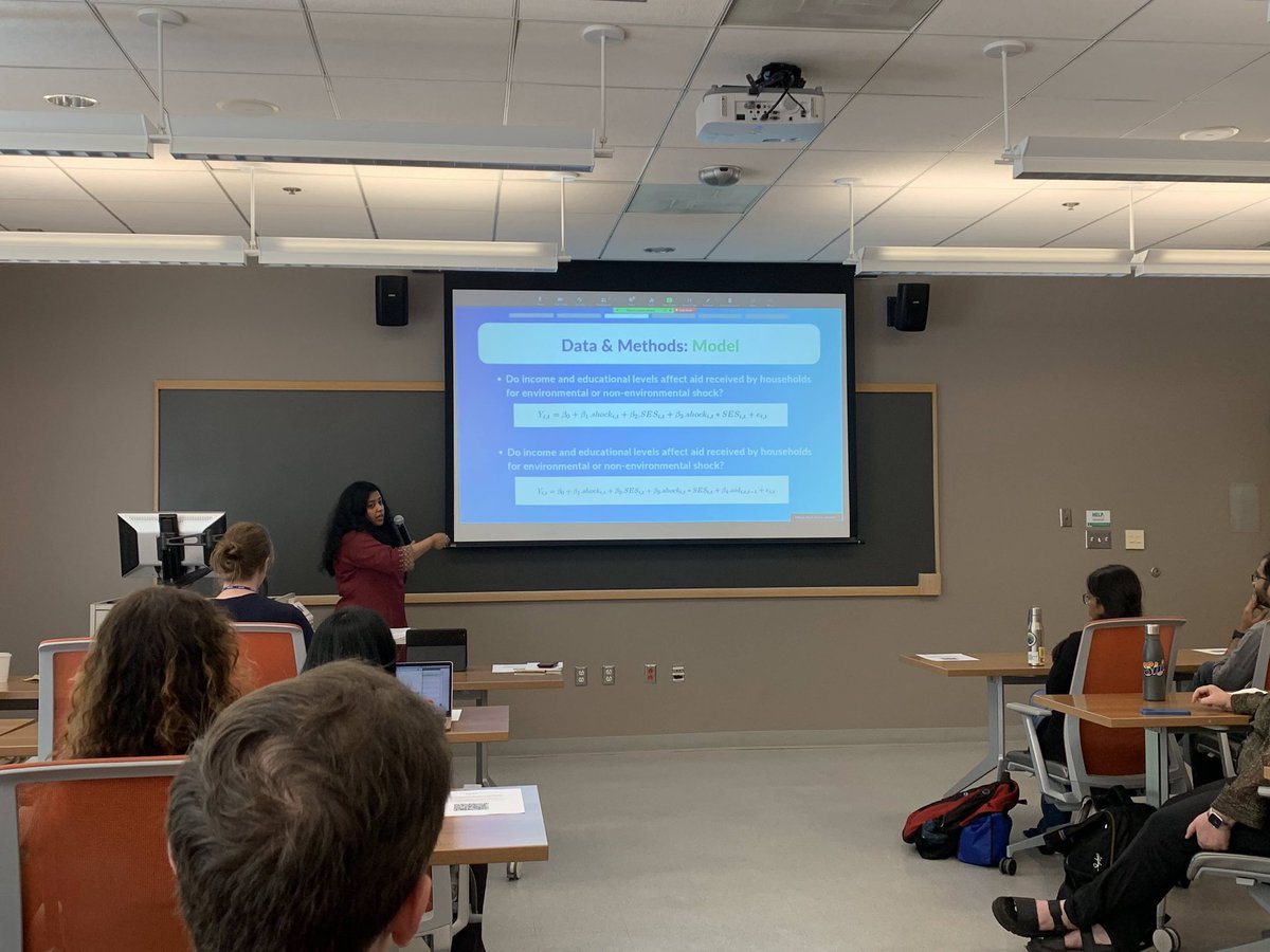 Palandurkar's tweet image. Happy to conclude my #MastersProject today on the effects of #socioeconomic status on HH accessing #ReliefAid in #Nepal. Grateful to advisors @subhrendukp &amp;amp; Dean Urban! Special thanks to @mdgordo for sharing insights &amp;amp; refining the model. @DukeEnvironment @DukePlanetLab