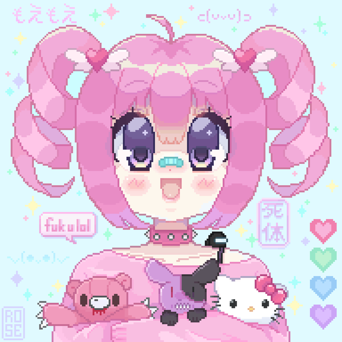 kiri_chxn's tweet photo. Heyy yall! I wanted to show u what I've been working on for the past 7 months! I'm so happy with the result hehe, any thoughts?

[Rts are appreciated!]

#PortfolioDay #pixelart
#corpse #corpsetwt #corpsefanart #corpseart #corpsehusband #corpsehusbandfanart #ArtistOnTwitter https://t.co/Y4cvbKYuvL