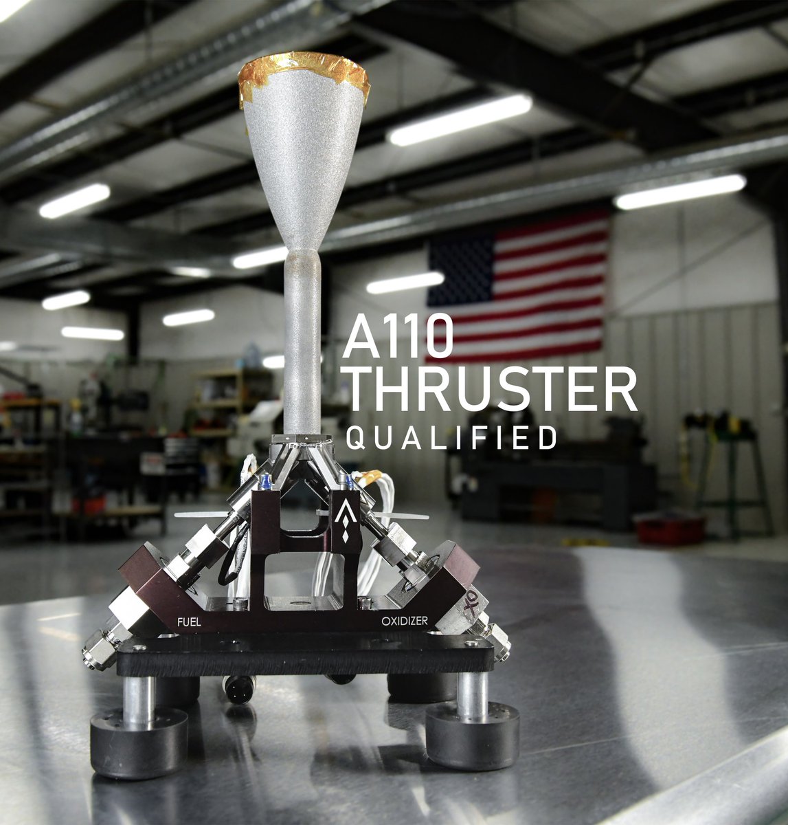 AGILE Space Industries on Twitter "A110 is a 111.2 ± 4.45 N, over 50