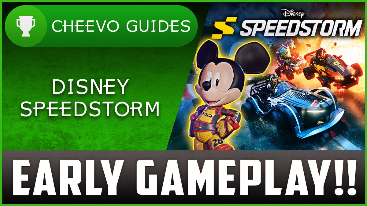 CheevoGuides's tweet image. 🚨UPLOAD ALERT🚨 
🎮Disney Speedstorm
📺EARLY GAMEPLAY
🔥Showing 7 Characters and 7 Tracks!
📆Releases on 4/18/23
⬇️Video on YouTube
youtu.be/Hyi9nnt29tY
______________________________
#DisneySpeedstorm #Speedstorm 
@SpeedstormGame @gameloft
