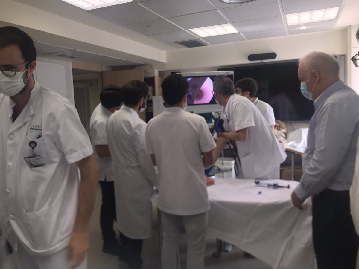 aegastro's tweet photo. Y así acabamos el día!Hemos aprendido y
compartido dudas y experiencias. Repetiremos seguro! Gracias  @PentaxMedical @CookMedical
@gasclinicbcn @hospitalclinic https://t.co/i6tpze6IsT