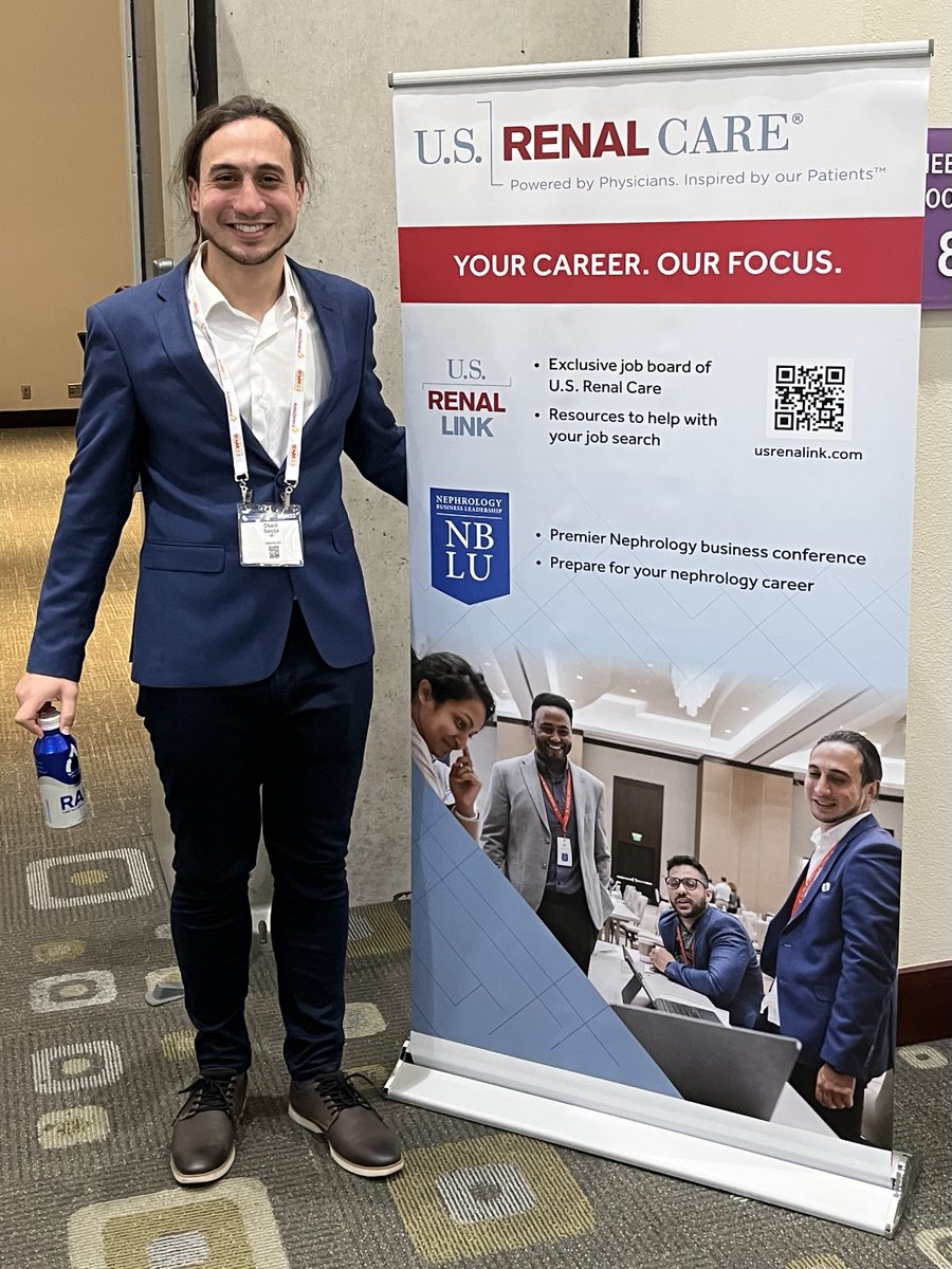 So fun to reconnect with @NBLUniv alum @osaidistyle at #NKFClinicals! You too can be famous!😉2024 #neph fellows, there's still time to apply for @NBLUniv this summer at NBLUniv.org @USRenalCare @USRenaLink