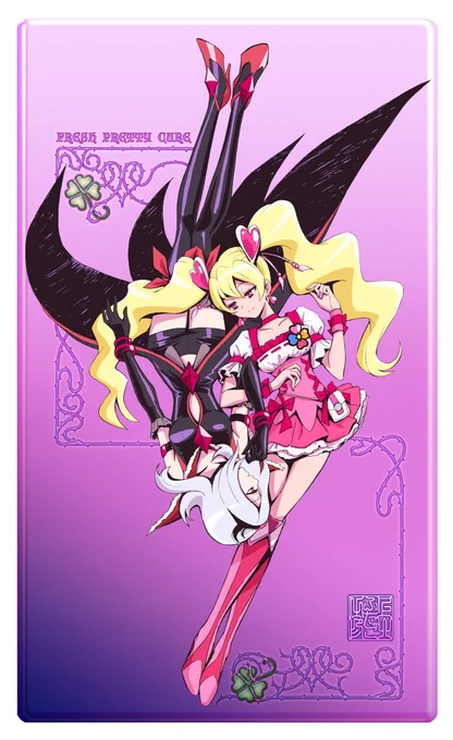 おはようございますキュアピーチ&イース#フレプリ #precure 