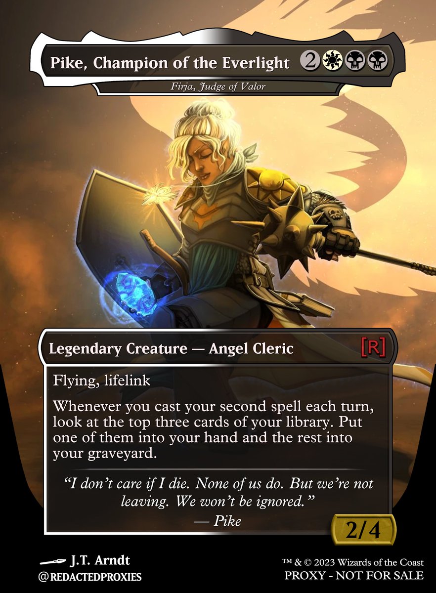 Sup." #mtgproxy #criticalrole #criticalrolefanart #piketrickfoot Sup." #mtgproxy #criticalrole #criticalrolefanart #piketrickfoot