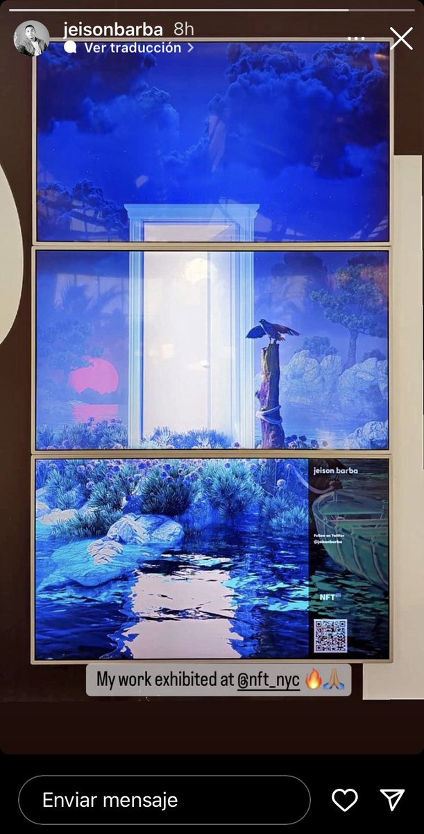 LoveMyRobot1's tweet photo. Additionally, we are thrilled to announce that @jeisonbarba is showcasing his art at @NFT_NYC, the world's largest digital art event.

(This is not a deepfake social experiment, it's real!) ❤️🤖

#LoveMyRobot #NFTNYC2023 #SenseOfIntelligence #AI #NFT #JeisonBarba #DigitalArt https://t.co/w9XTc543gk