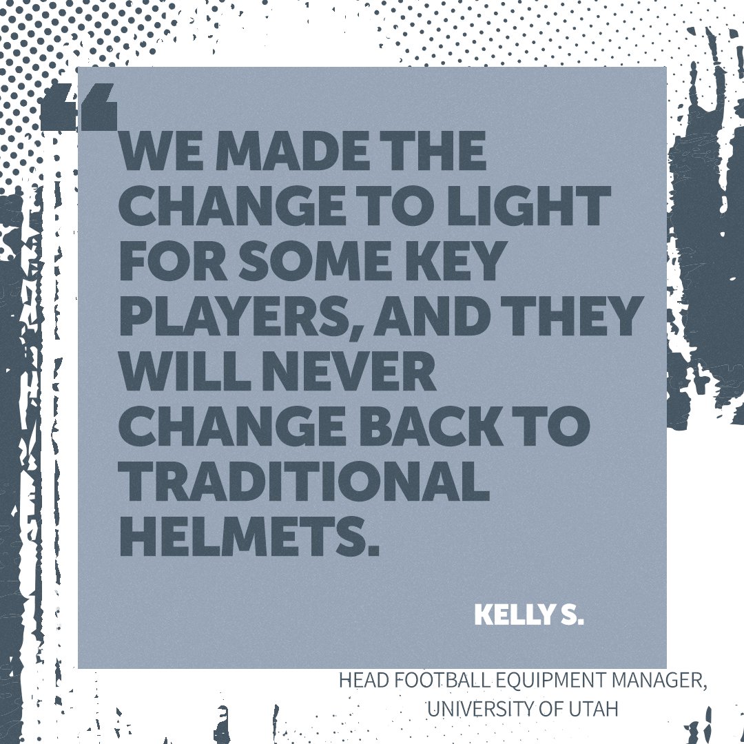 TheLightHelmets's tweet photo. Got a fantastic review from Kelly, the Executive Director of Equipment Operations at the University of Utah! It's always a great feeling when our hard work is recognized by those we respect in the industry. 🏆
#lighthelmets #lightls2 #utahfootball #goutes #football #review https://t.co/es8RuqeJKO