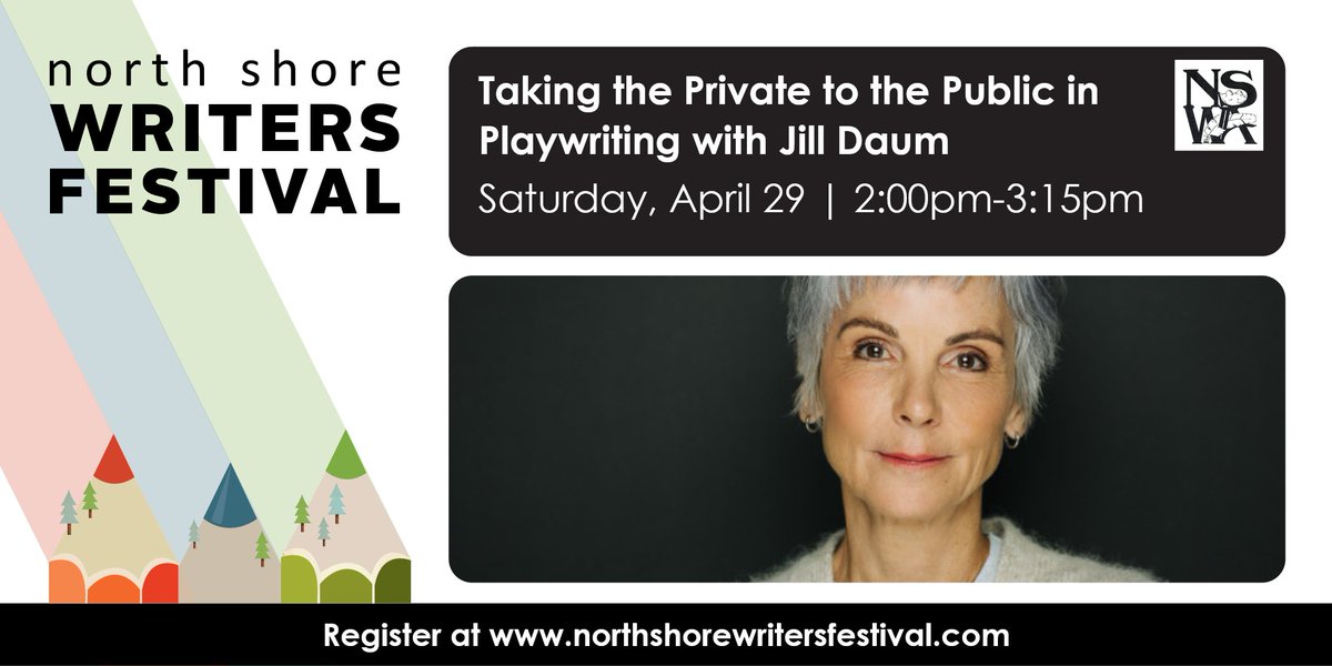 On April 29, author &amp; playwright Jill Daum will share how playwriting moved her from heartbreak to healing with her husband’s early onset Alzheimer’s diagnosis. Register at: ow.ly/f7mu50NwCqV  
#nswritersfest, <a href="/NorthVanCityLib/">City Library</a>, <a href="/nvdpl/">North Vancouver District Public Library</a>, <a href="/WestVanLibrary/">West Van Library</a>