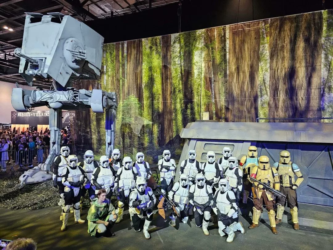 501stLegion's tweet photo. We hope everyone had a great time!
@501Pathfinders @501stSovProtDet @JRS501st
#501st #StarWars #Lucasfilm #Disney #StarWarsCelebrationEurope #SWCE2023 #BadGuysDoingGood #BadGirlsDoingGreat #OneGalaxyOneGoal #MakeAWishUK https://t.co/4VeAvBmN48