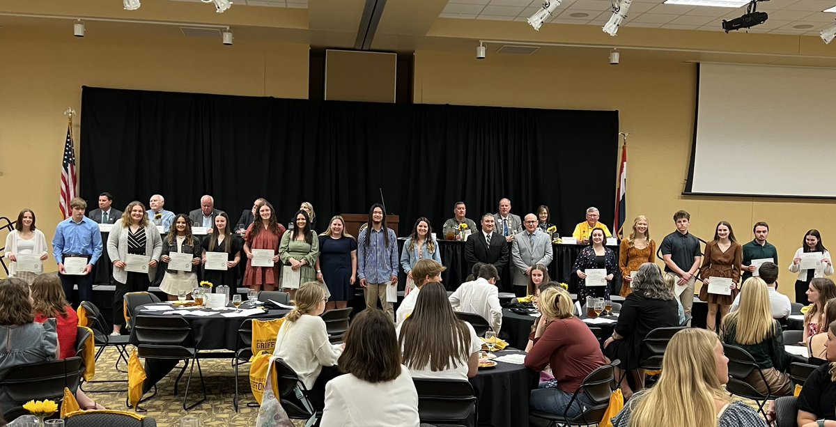 It was a fantastic day <a href="/MissouriWestern/">MoWest</a>  to celebrate our local seniors who have the highest academic honors. Thank you to all three St. Joe <a href="/lionsclubs/">Lions International</a> for hosting this event. Way to go, Seniors! ❤️💙💚💜