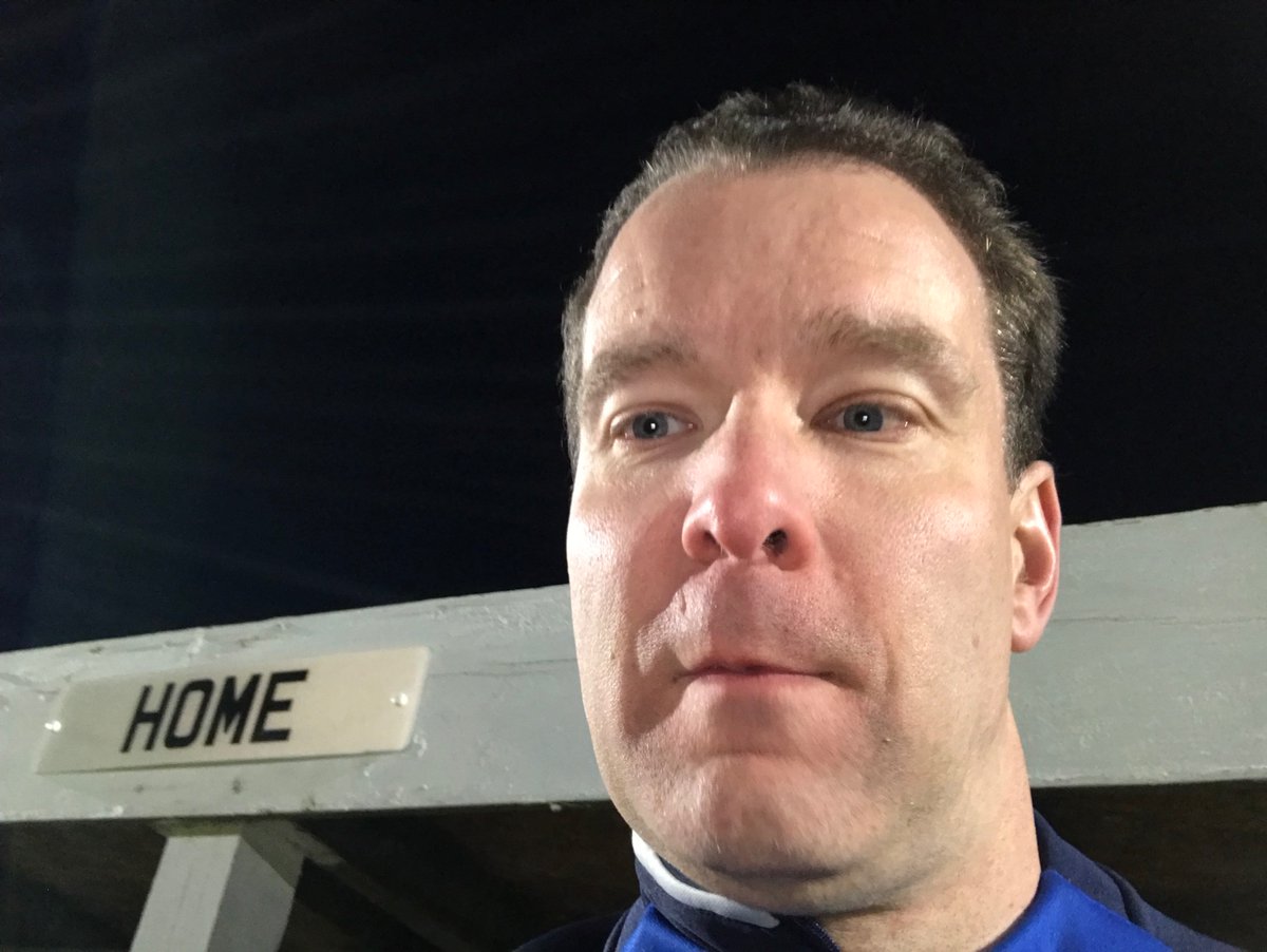 Pitchside tonight . At Home