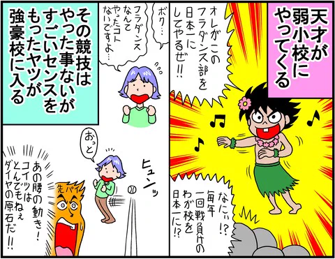 スポーツ漫画だいたいこの2パターンのどっちか説 