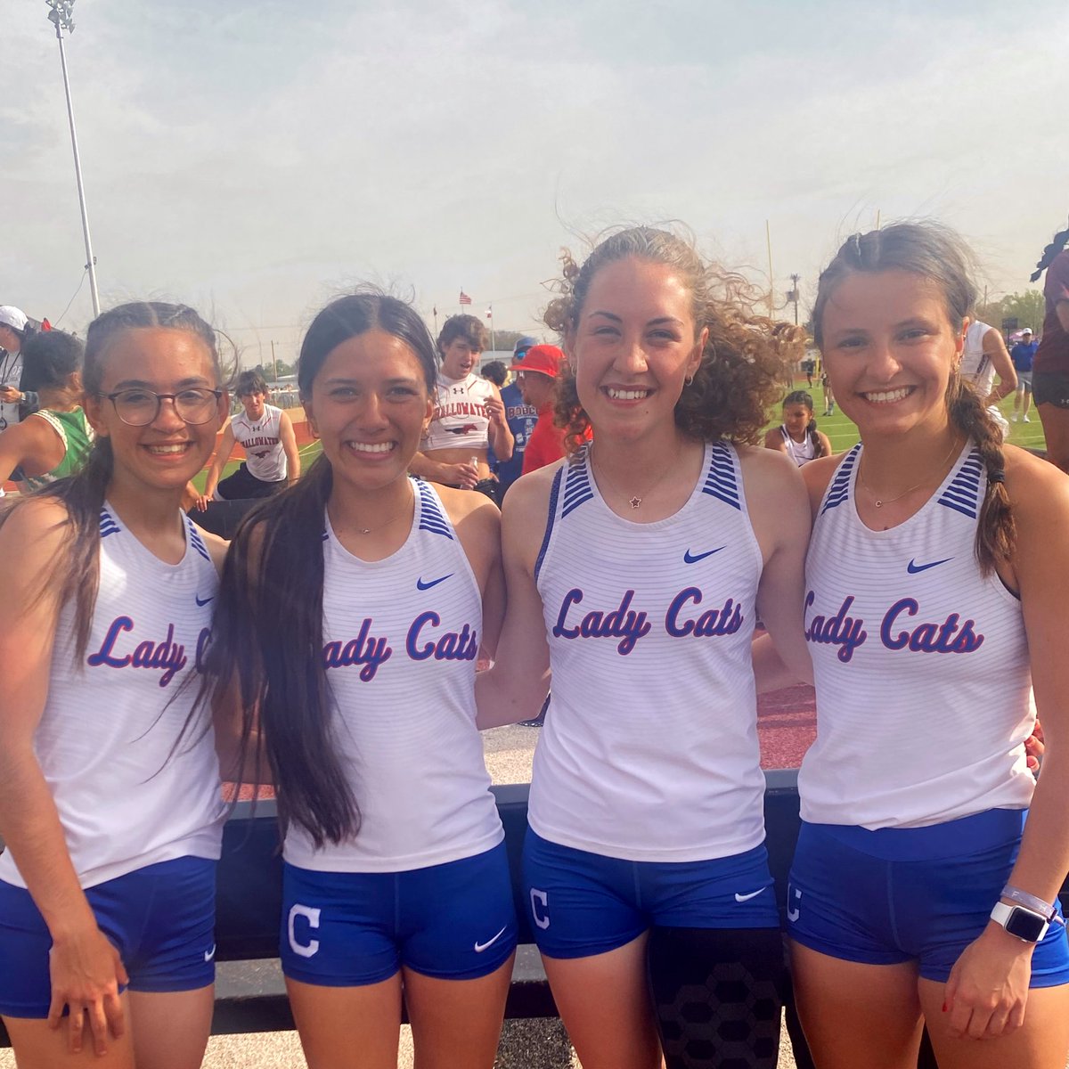 𝗥𝗘𝗚𝗜𝗢𝗡𝗔𝗟 𝗤𝗨𝗔𝗟𝗜𝗙𝗜𝗘𝗥

4x400m:

4th Hailey Holder, Chloe Churchill, Clarissa Gamboa, &amp; Chloe Carroll