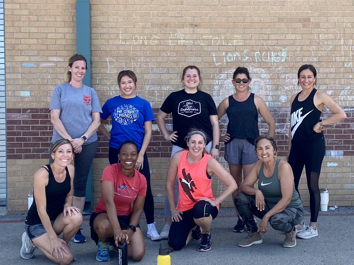 These teachers - powerhouses in and outside the classroom! #KickboxingForTheWin