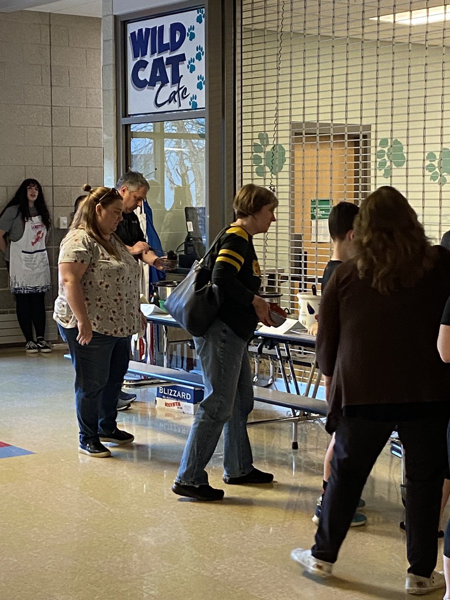 What a great night at the 1st Empty Bowls event @ WHS. A great cause for the community made possible by our art educators &amp; students.