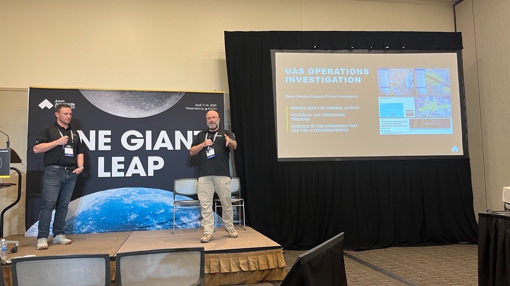 "You will be surprised by how many drones are in your sky today. There is no way for you to know where they are without drone detection and tracking technology…The level of drone-based crime in Austin surprised us”  - <a href="/Dronepilotone/">John Buell</a> of <a href="/dronepilot_atx/">Drone Pilot Inc.</a> 
#AxonAccelerate2023