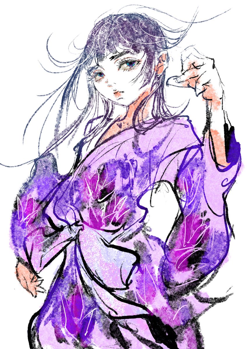 「ツツジ。 」|妖怪喫茶ひとがた(茶谷明茂)のイラスト