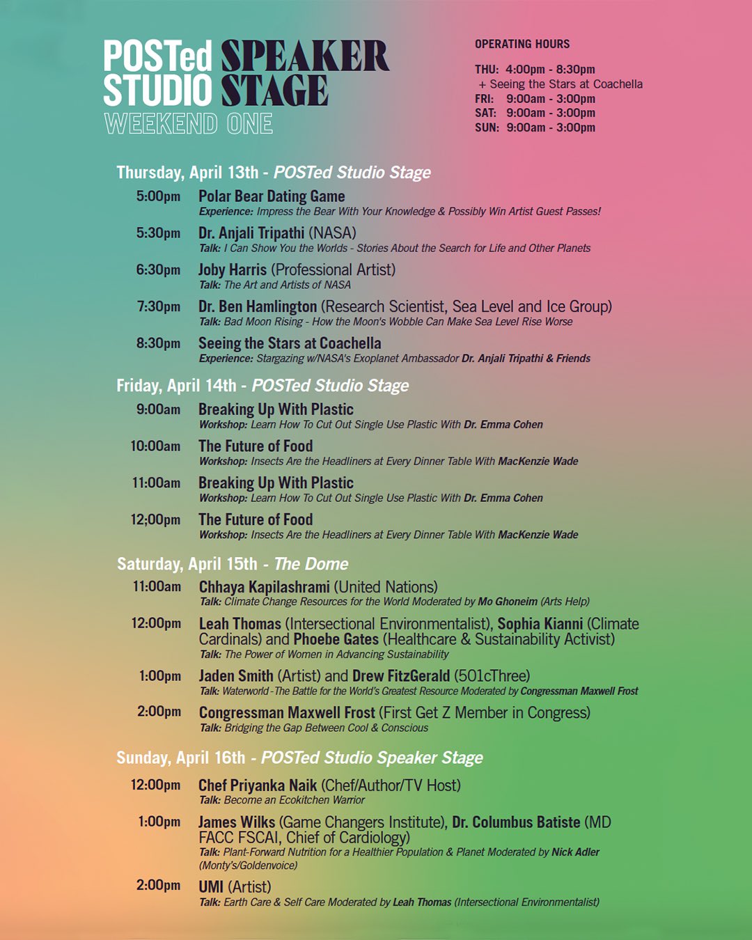 Coachella on Twitter "Be sure to stop into the 2023 POSTed Studio for