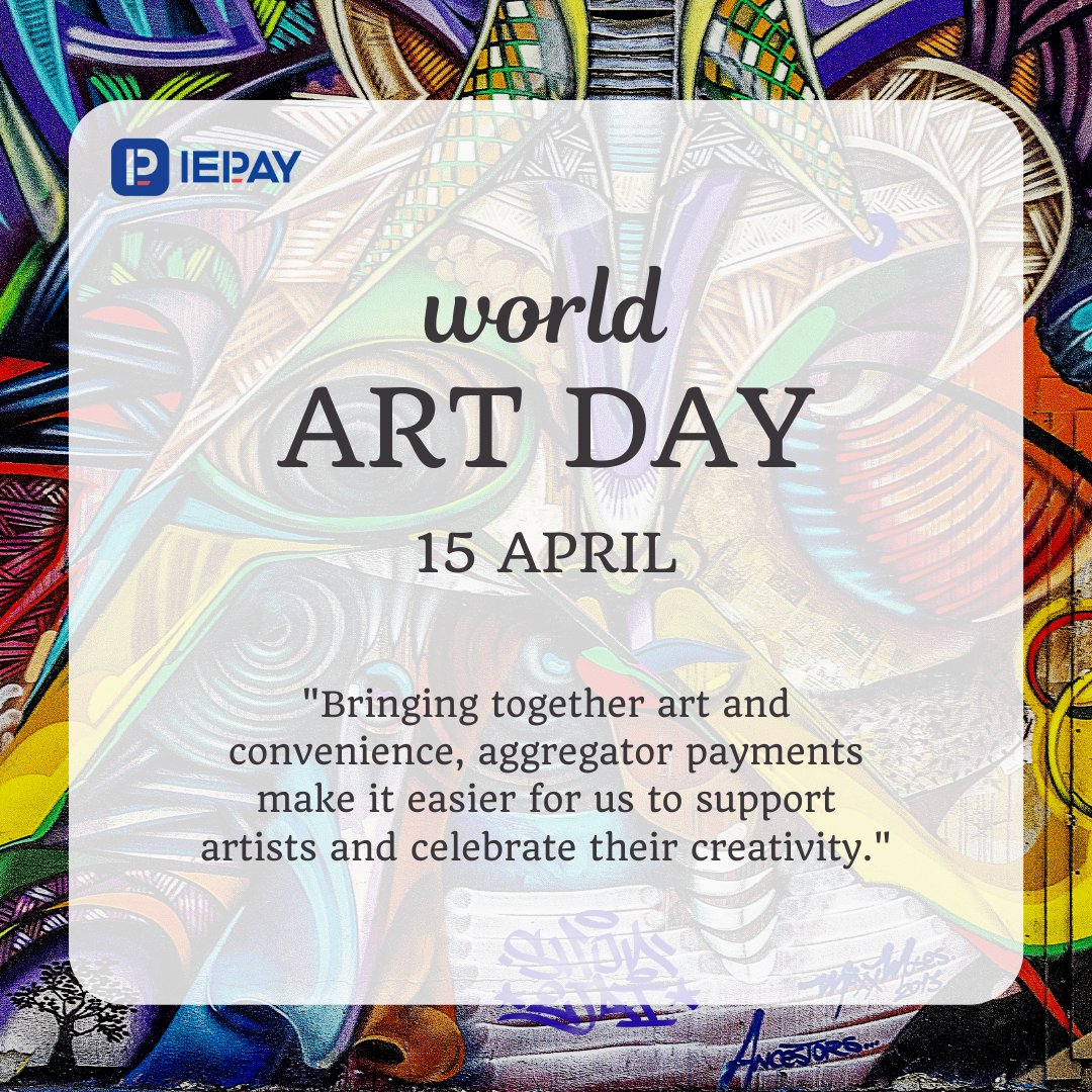 pay_ie's tweet photo. Happy #WorldArtDay! 🎨🌎  Join the global community in supporting artists and promoting art through secure and easy payment options. 💰👨‍🎨

Choose aggregator payments and let's make the world a better place through art! ❤️ #AggregatorPayments #SupportArtists https://t.co/lJByKpGRMv