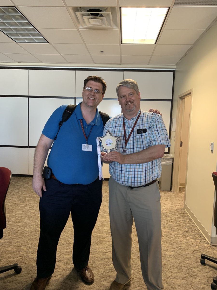 Over-The-Top Celebration today of Tim Currie, <a href="/CCIU_24/">Chester County Intermediate Unit</a> Employee of the Month and IES Star Award Winner!!  Thanks for your service at <a href="/AvonGroveSD/">Avon Grove SD</a> and for supporting your colleagues when they face challenges, Tim!