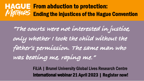 FiLiAHagueMums's tweet photo. #AdrienneBarnett, #JeffEdleson, #NicoleFidler, #MirandaKaye, #BenKeith, #SudhaShetty
Join us to hear how we can end the brutal injustices of the #HagueConvention & keep mothers & children safe.
https://t.co/5ZNdK8mm56 https://t.co/Zc5F94lITa