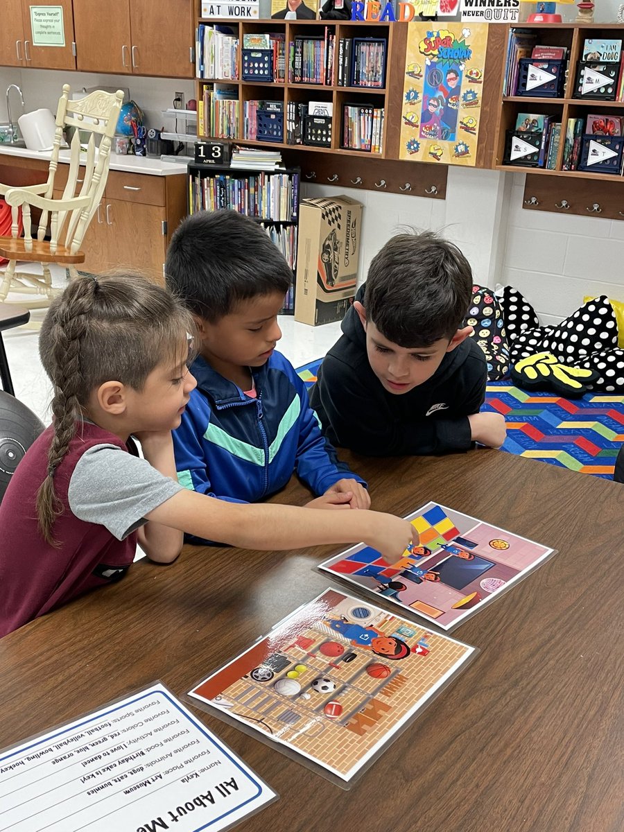 NISDBurkeGT's tweet photo. Kinder Ss applying the 4 Cs to #Breakout! “GT is hard, but I love it!” ❤️ @NISDGTAA @NISDBurke #RootEdBurke #NorthsideGT https://t.co/E3nZdsxliK