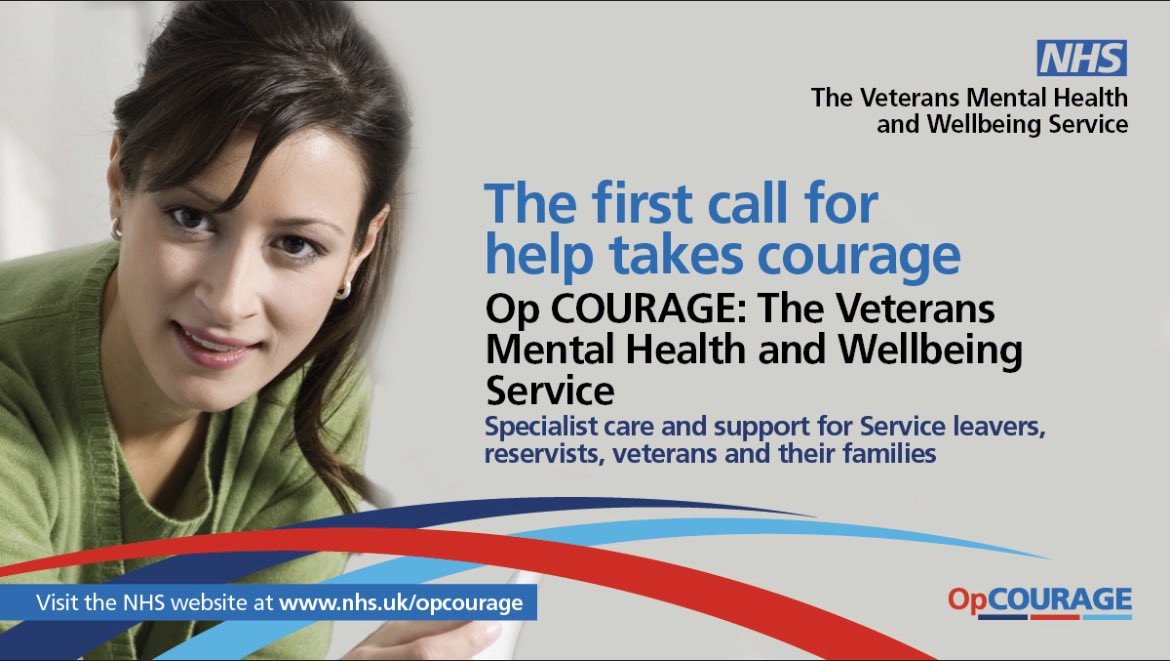 ‼️ We’re recruiting‼️

Are you interested in Armed forces&amp; Veterans mental health?

NHS Op Courage North has a vacancy for a Principal Psychologist 

Info &amp; to apply : beta.jobs.nhs.uk/candidate/joba…

#psychologyjobs #psychology #mentalhealth #recruitment #veterans