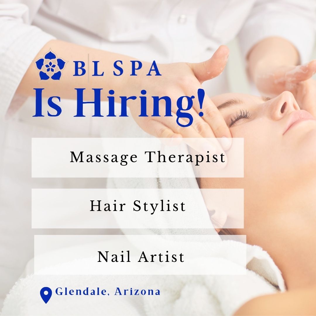 Now Hiring! Join an amazing team with one of Arizona's premier spas. Please send an inquiry via DM. We'd love to
have you on our team! 

#AZjobs #nowhiring #arizonabusiness #nailartist #hairstylist #glendalespa #glendalearizona #phoenixspa #spa #arizona #glendale #hydrotherapy #h