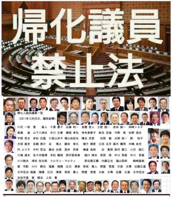 帰化国会議さん専用 ネット保守連合」事務局 たかすぎ on X: 