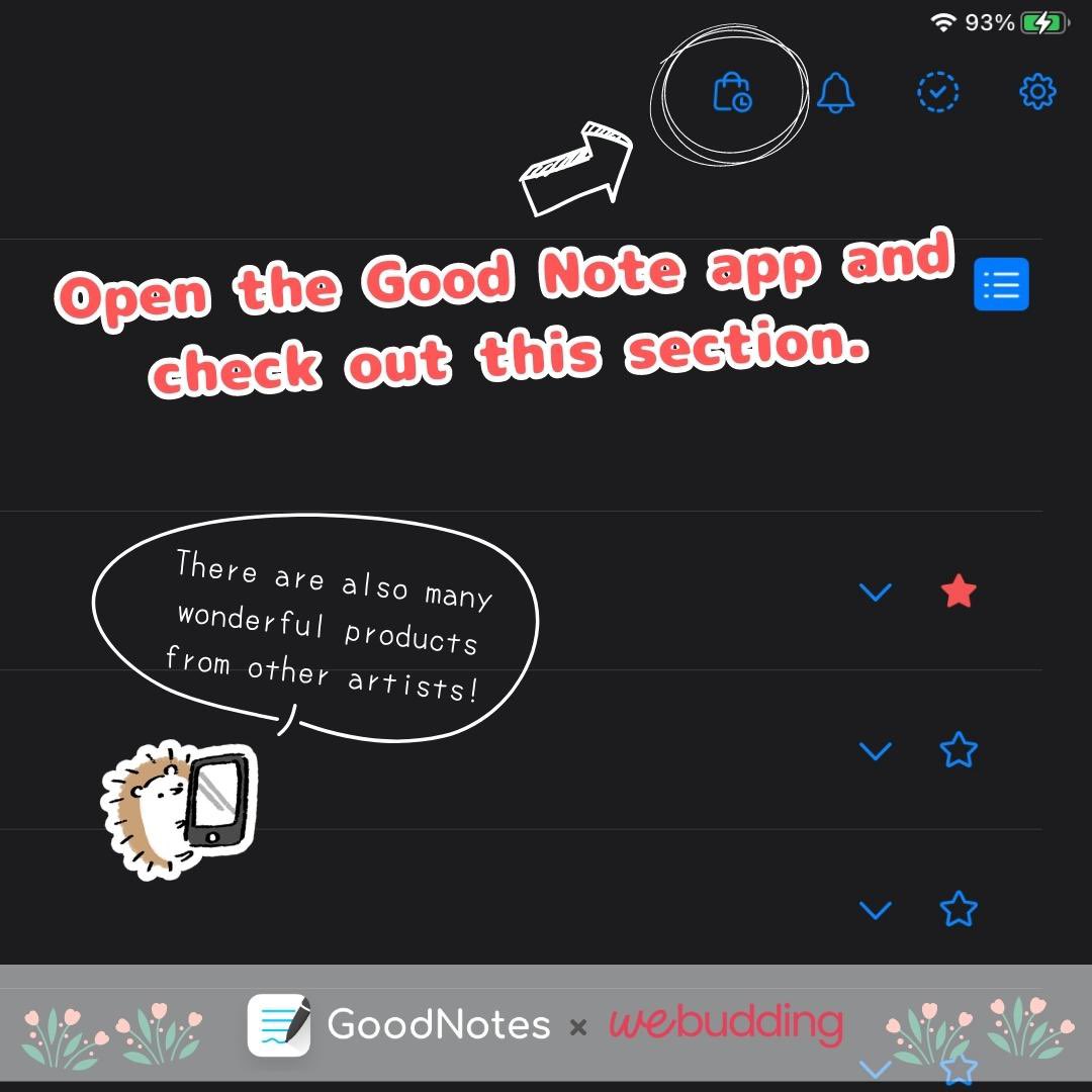 macomaco_illust's tweet photo. 人気のノートアプリ「GoodNotes」と韓国の大手デジタル文具ショップサイト「webudding」がコラボしたポップアップストアが展開中です
私がデザインしたシンプルで使いやすい手帳テンプレートが販売されています🌼
他にも魅力的なアイテムが多数あるので覗いてみてくださいね
#GoodNotes #Webudding https://t.co/vL8eU2cCAk