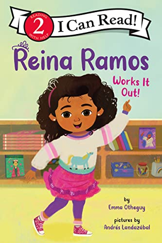 "REINA RAMOS WORKS IT OUT by <a href="/EmmaOtheguy/">Emma Otheguy</a>, ill. @landafla is fresh, fun, &amp; relatable.  Preschoolers + kindergarteners may not be ready to read themselves, but they will relate to Reina and her feelings." <a href="/TheReadingTub/">Terry Doherty</a> buff.ly/3yPFiK9 | #CYBILS2022 #EasyReader winner
