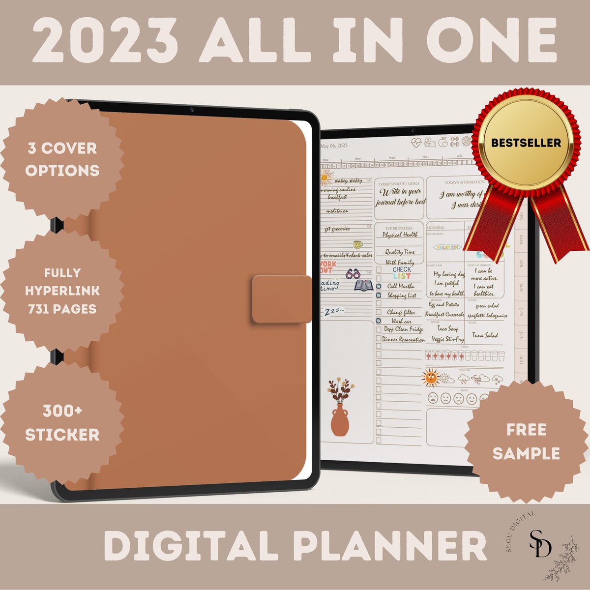 SeguDigitals's tweet image. Digital Planner 2023 for iPad, Monthly, Weekly, Daily Planner for GoodNotes, Notability, Android, Dated Digital Notebook and Calendar etsy.me/43u56tp #digitalplanner #2023digitalplanner #dailyplanner #notabilityplanner #goodnotestemplate #monthlyplanner #etsy
