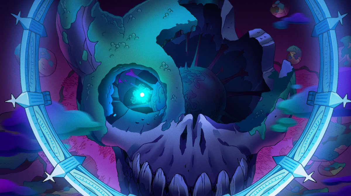 CandiceMessado's tweet photo. #TOHspoilers Here's some of my favorite BG's I painted for The Owl House "Watching and Dreaming"~ Designed by @BearsAreRed and @sbosma https://t.co/JEhJUiwc7n