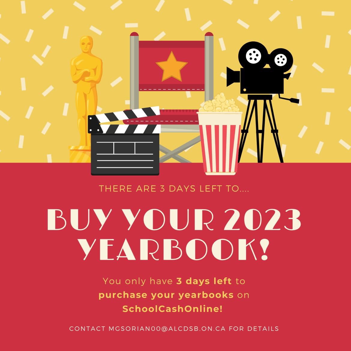 Last week to get yearbook!